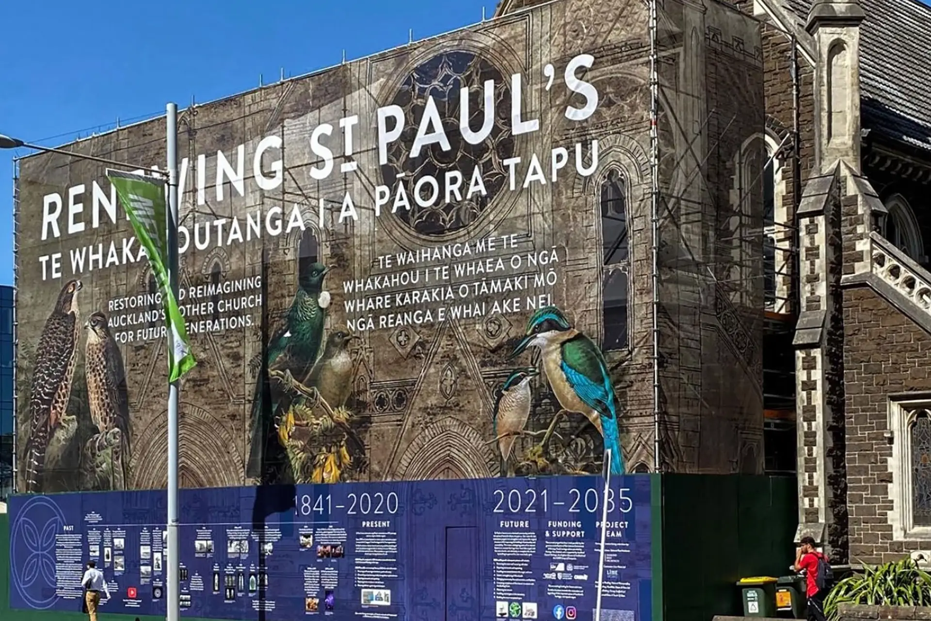 Printed Mesh-Renewing St Pauls Church