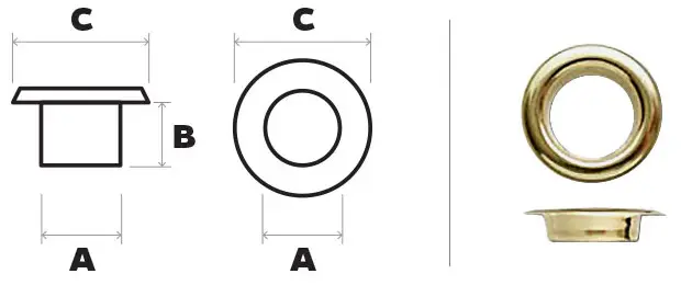 Curtain Grommets & Washers Spec Curtain Grommets & Washers Spec