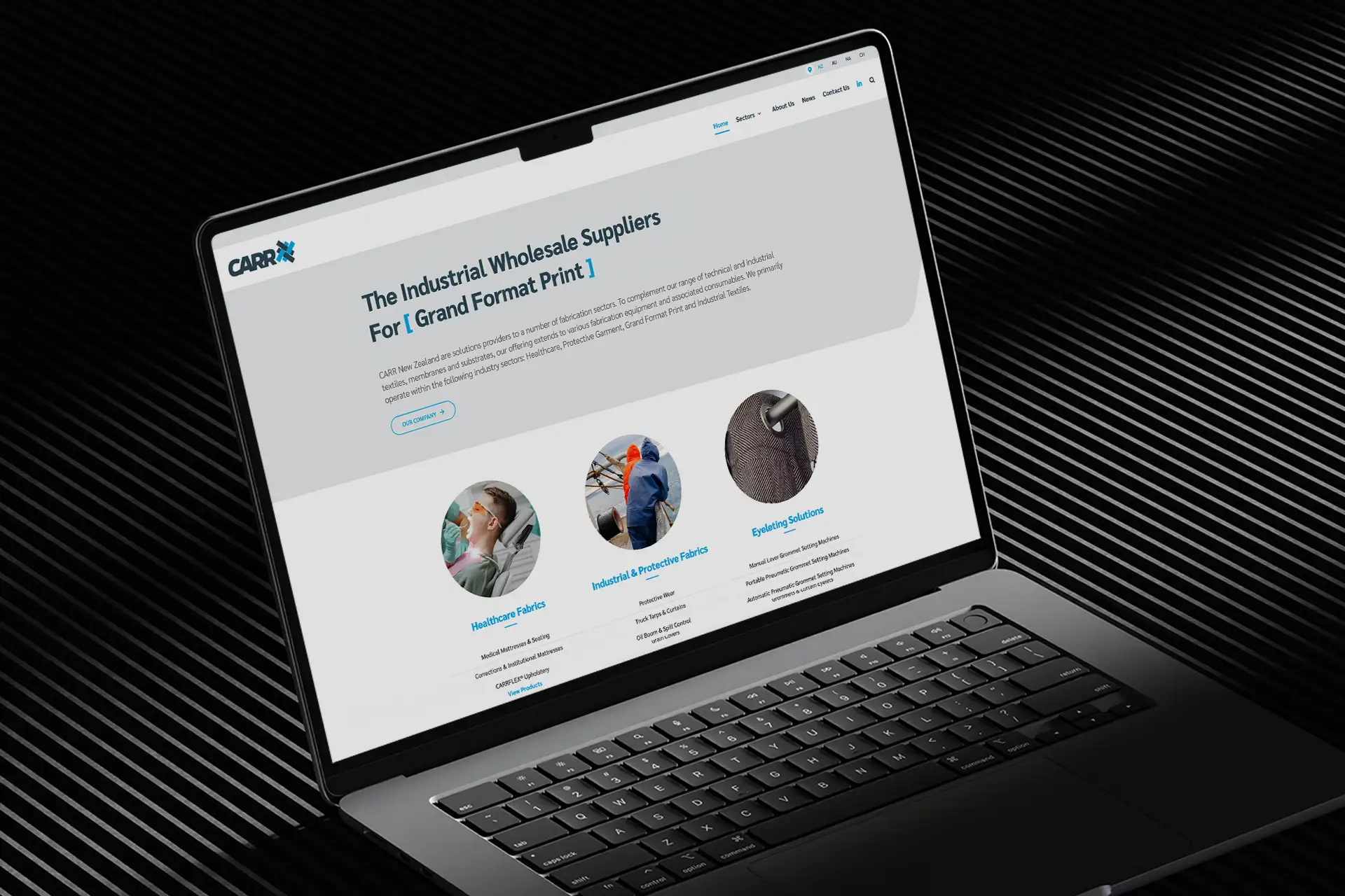 new website design